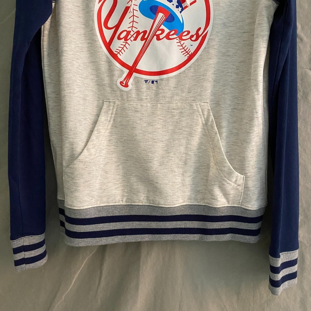 NY New York Yankees Mens S MLB Official Fanatics Pullover Hoodie‎ Sweatshirt - Picture 3 of 7